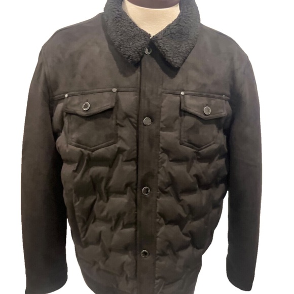 Karl Lagerfeld Quilted designer luxury jacket men - Picture 2 of 5